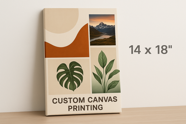 14x18 Custom Canvas Print