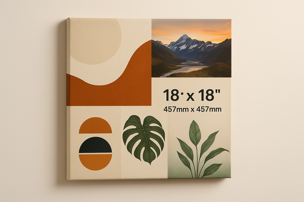 18x18 Custom Canvas Print