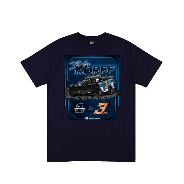 3NZ Bradley Korff Racing Male Tee