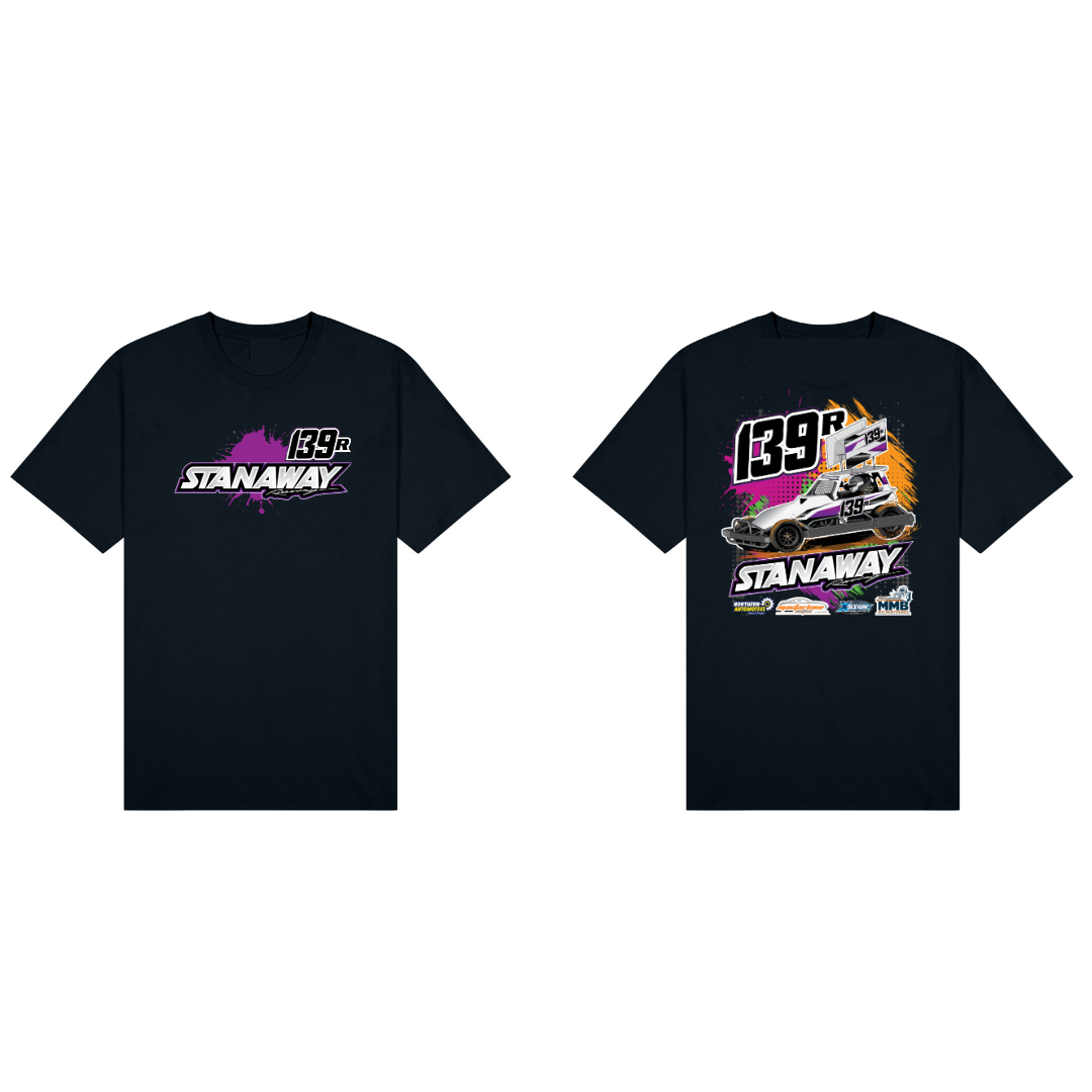 Caleb Stanaway Racing Kids T-Shirt image 0