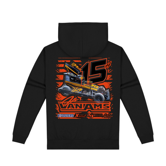 Ali Van Am Adult Hoodie image 2