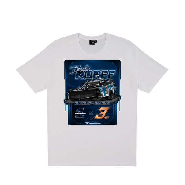 3NZ Bradley Korff Racing Male Tee