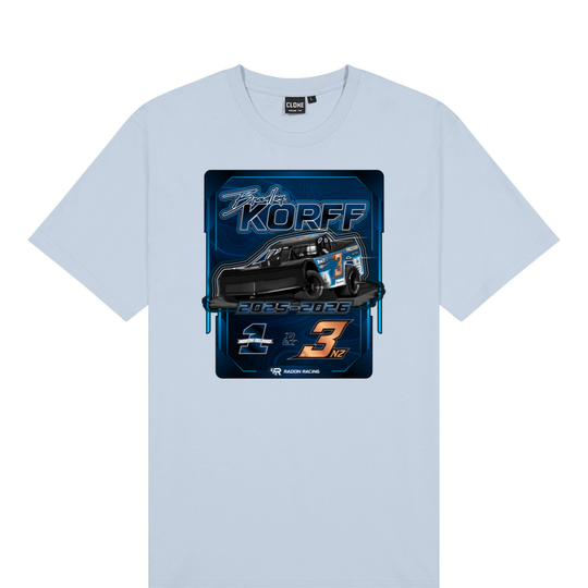 3NZ Bradley Korff Racing Male Tee
