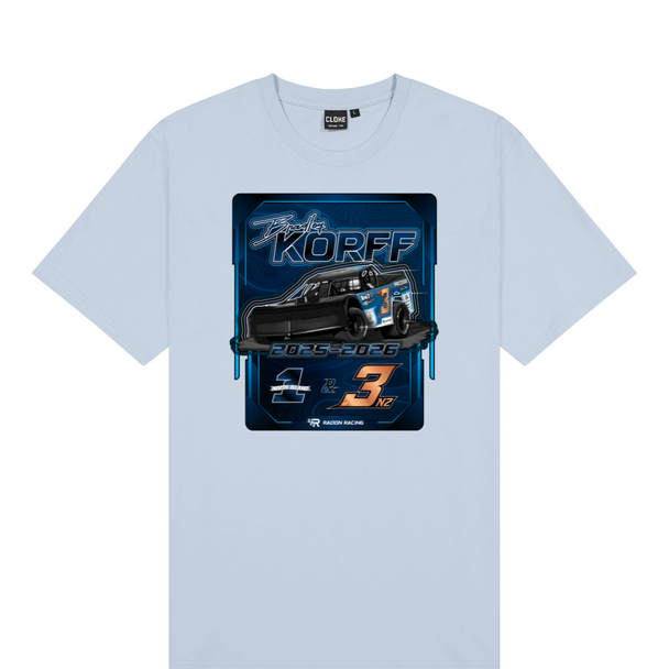 3NZ Bradley Korff Racing Male Tee