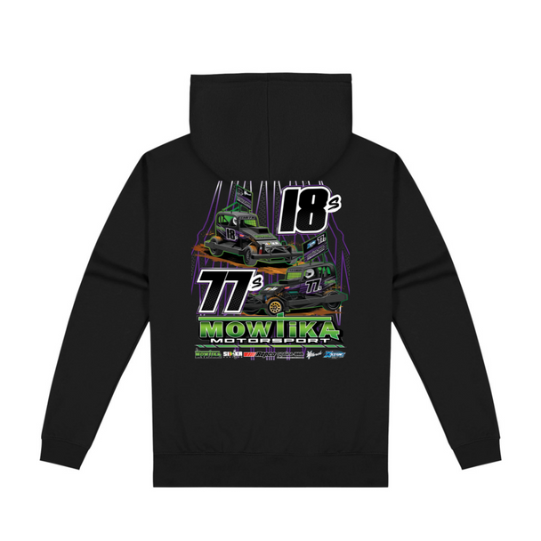 Mowtika Motorsport Adult Hoodie image 2