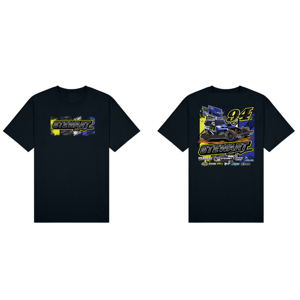 Stewart Racing  Adult T-Shirt image 0