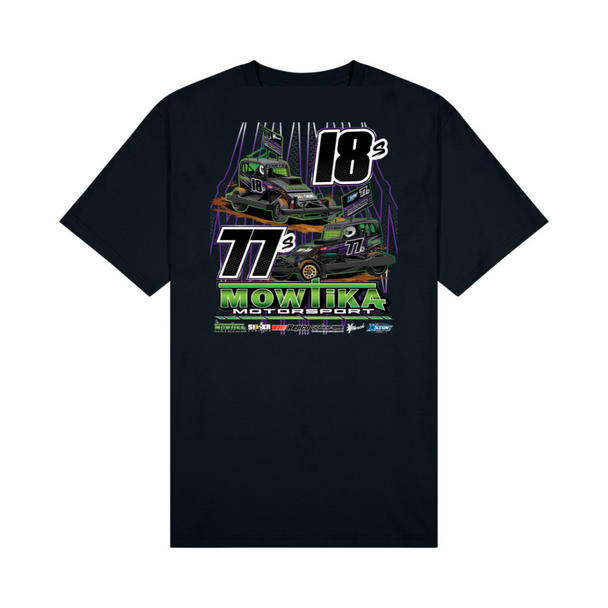 Mowtika Motorsport Adult T-Shirt image 2