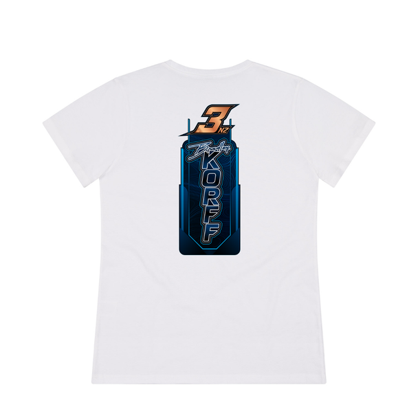 3NZ Bradley Korff Racing Female Tee