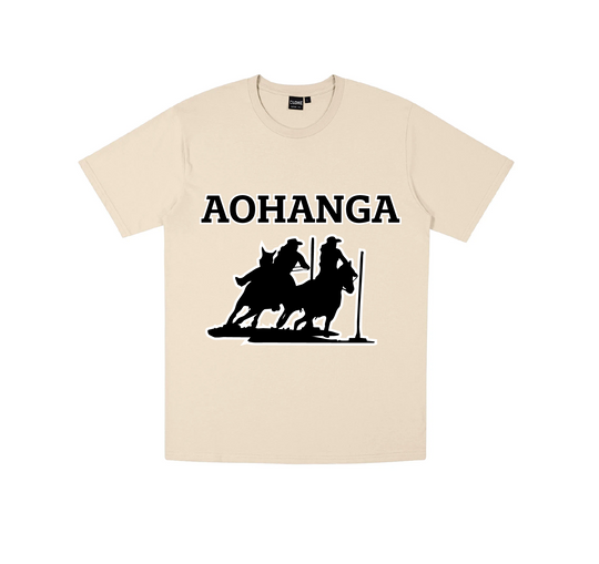 Aohanga Horse Sports & Rodeo Adults T-Shirt