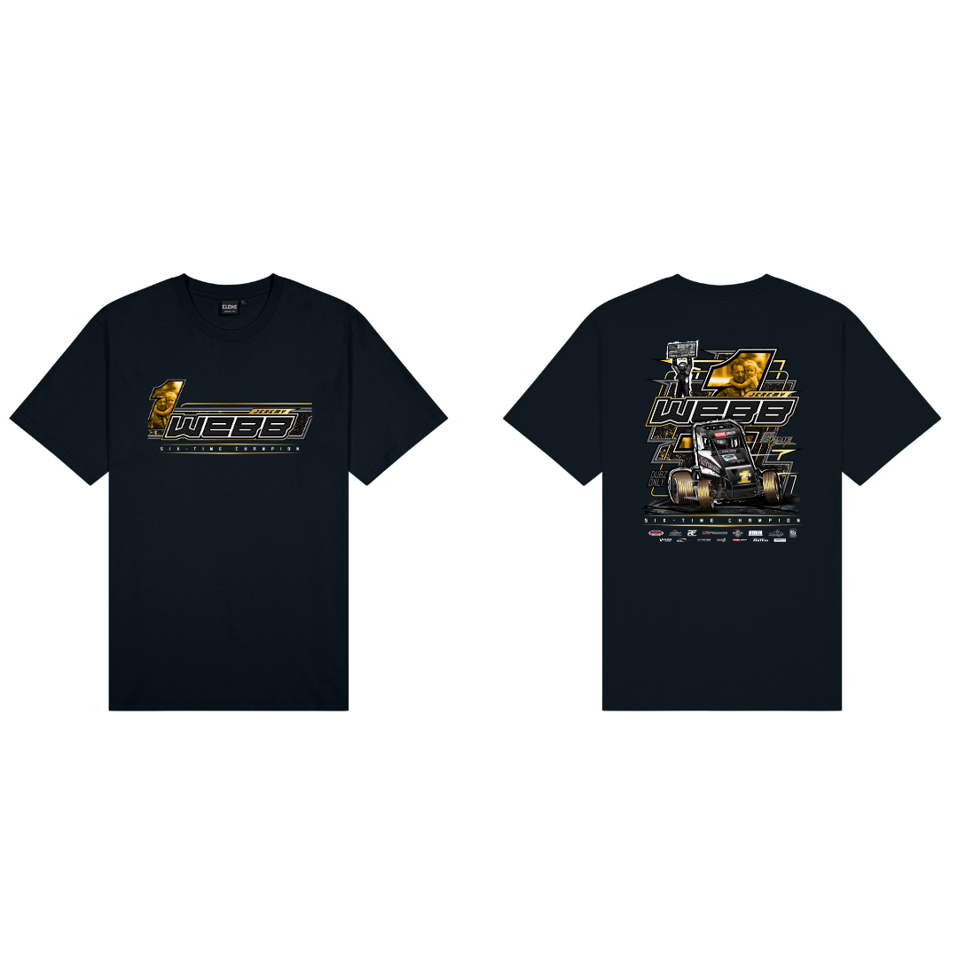 Jeremy Webb Motorsport Adult T-Shirt image 0