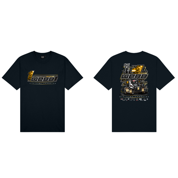 Jeremy Webb Motorsport Adult T-Shirt image 0