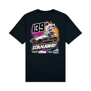 Caleb Stanaway Racing Adult T-Shirt image 2