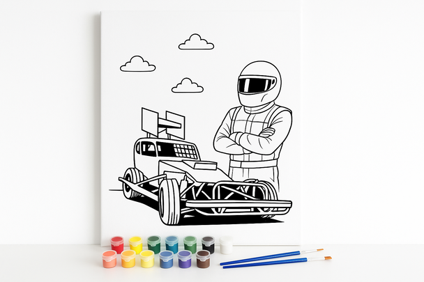 A3 Canvas Paint Kit