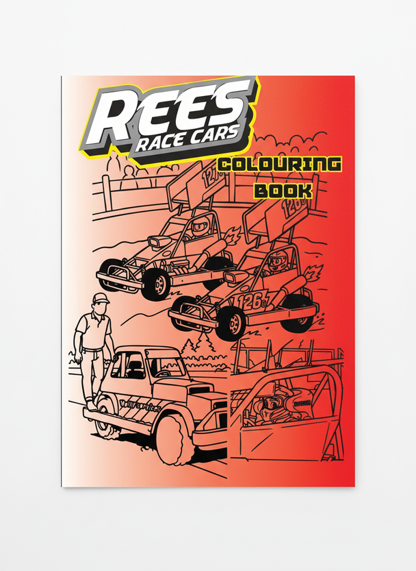 Product shot of colouring book